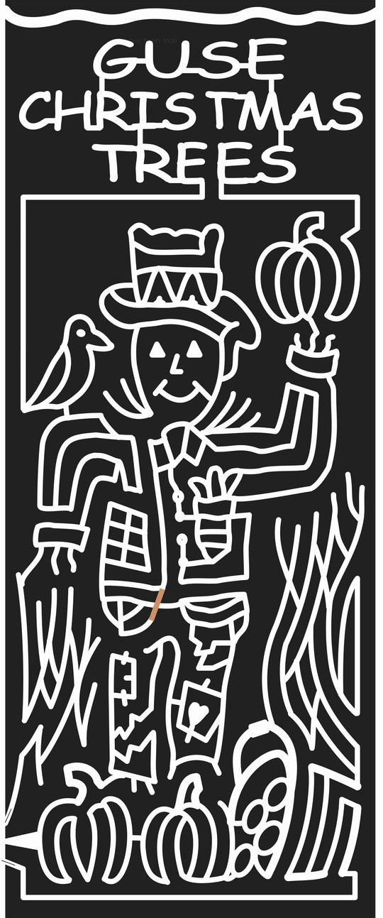 08_IN_Wanatah Indiana, Scarecrow, crow, Pumpkin, Bird, 2008.jpg