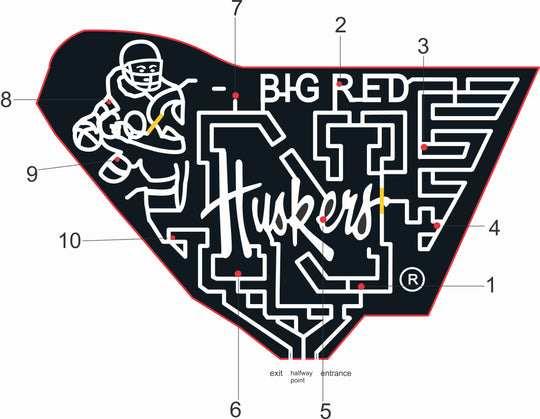 08_NE_Gretna Nebraska, Football, Player, College, logo, huskers, 2008.jpg