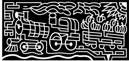 09_IN_Wanatah Train, locomotive, Sun, smoke, Pumpkin, Indiana, track, 2009