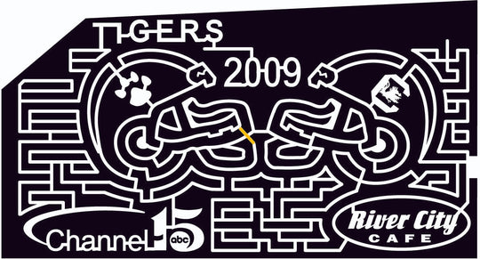 09_SC_Myrtle Beach South Carolina, Football, Helmet, Tigers, paw print, logo, paw, print, nfl, sponsor, ABC, river, city, 2009, cafe