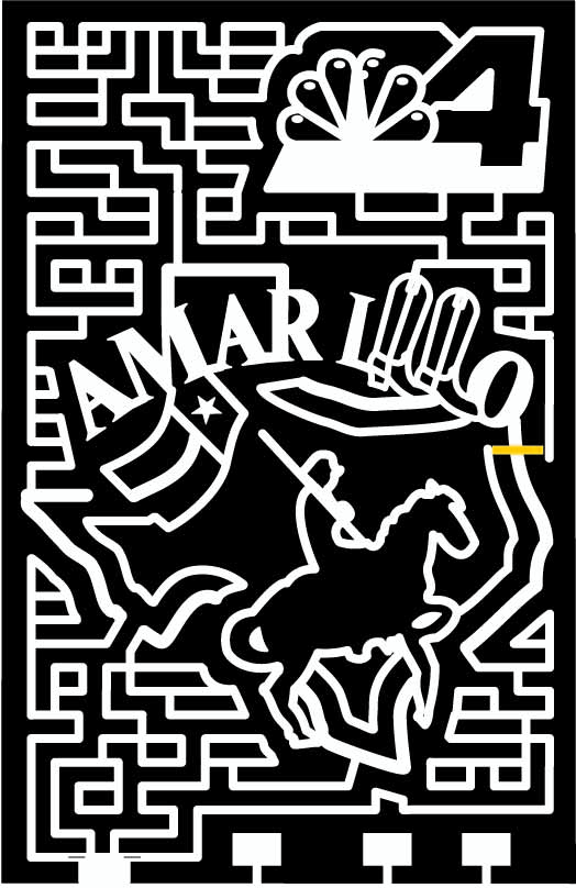 09_TX_Amarillo Texas, Horse, Flag, star, logo, boots, cowboy boots, sponsor, 2009, nbc