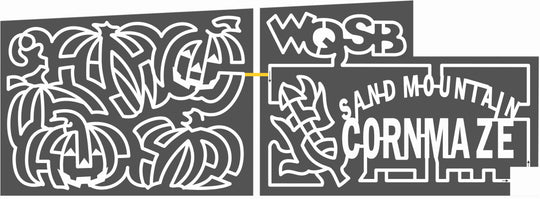 10_AL_Boaz Alabama, Pumpkin, Corn, cob, sponsor, logo, jack o'lantern, 2010, wqsb