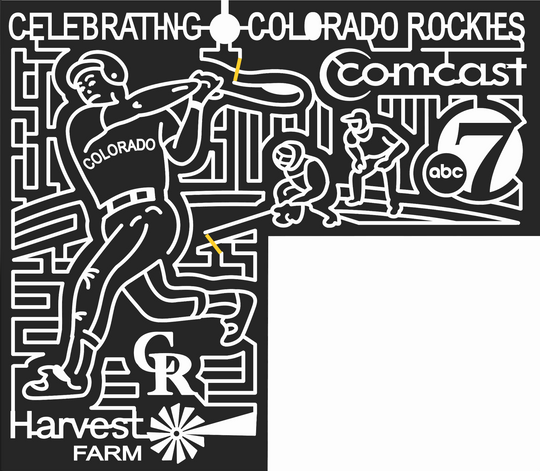 08_CO_Wellington Colorado, Baseball, bat, logo, rockies, catcher, umpire, abc, logo, sponsor, comcast, sports, swing, rockies, 2008.jpg