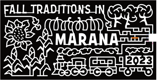 23_AZ_Marana Sunflower, Corn, Pumpkin, Tree, leaf, Train, Fall Traditions