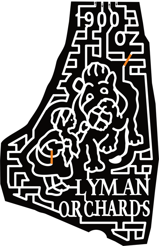 23_CT_Middlefield Lyman Orchards, 1900, Oz, Dorthy, Lion