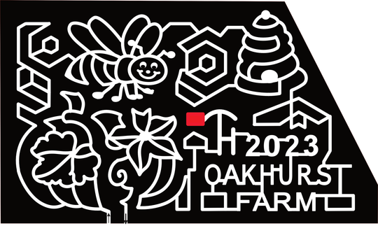 23_GA_West Point Oakhurst Farm, 2023, Bee, Honeycomb, Beehive, Flower, Pumpkin