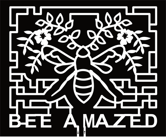 23_IA_Decorah Bee Amazed, Flower, Vine, Bee