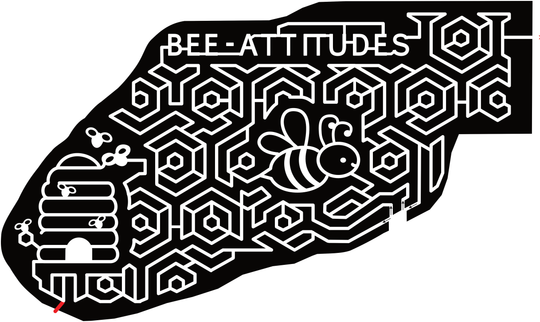 23_ID_IdahoFalls Bee Attitudes, Beehive, Honeycomb, Bee