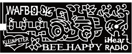 23_LA_PineGrove Bee Happy, iHeart Radio, Kleinpeter, WAFB9, Butterfly, Bee, Flower, Tractor, Barrel Train, Logo, People,