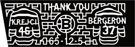 23_MA_Bolton Thank You, Krejci 46, Bergeron 37, B, Logo, 65-12-5, Jersey