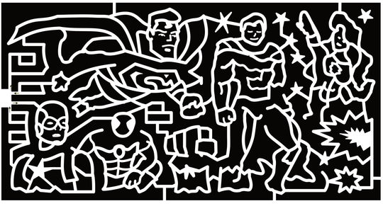 23_MD_Gambrills Super Heros, Superman, Capitan America, Wonder Woman, Spiderman, Hulk, Stars