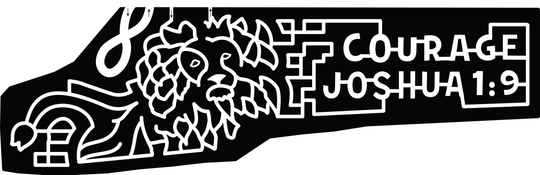 23_PA_Altoona Courage, Joshua 1:9, Lion