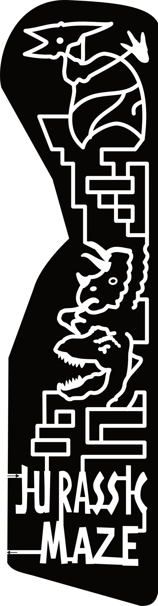 23_TN_EastKnoxville Jurassic Maze, Dinosaur