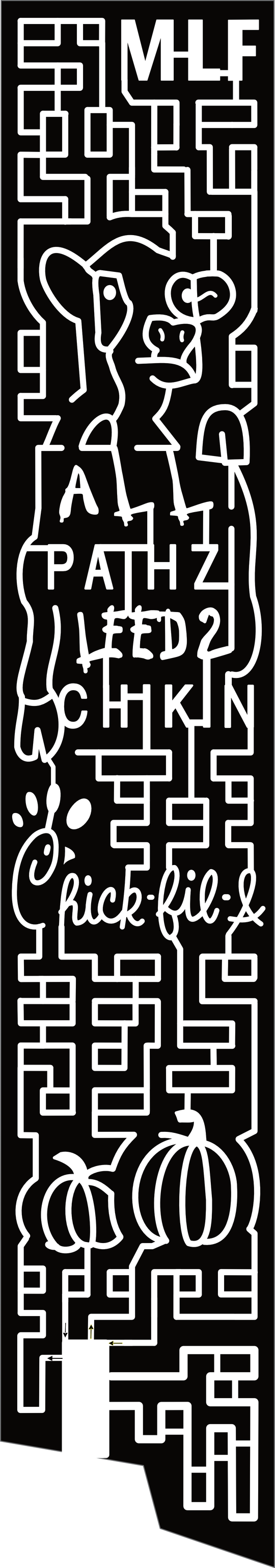 23_TN_Knoxville MLF, All Pathz Leed 2 Chickin, Chick-Fil-A, Cow, Pumpkin
