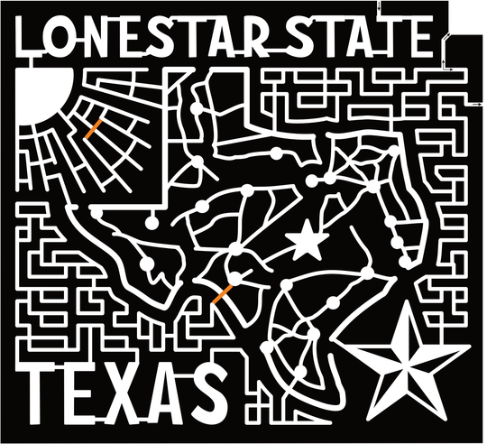 23_TX_Lubbock Lone Star State, Texas, Star, Sun