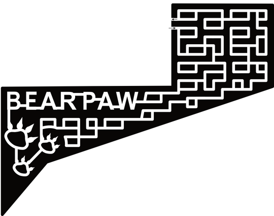 23_WI_Caledonia Bear Paw, Paw Print