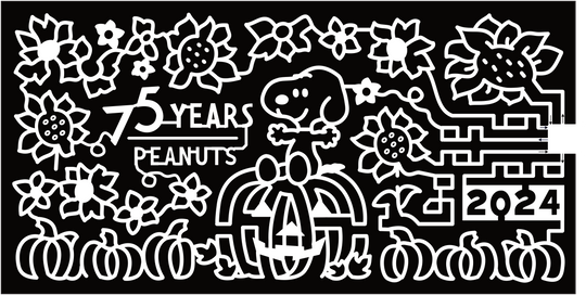 24_AZ_Marana Snoopy, Peanuts, 75 , Years, 2024, Sunflower, Pumpkin