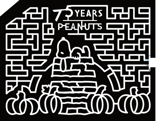 24_CA_Santa Rosa Snoopy, 75, Years, Peanuts, Pumpkins, House, Logo