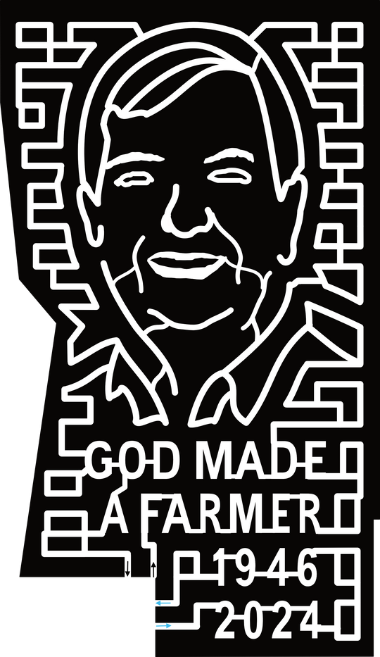 24_GA_Mcdonough 1946, 2024, Person, God Made A Farmer