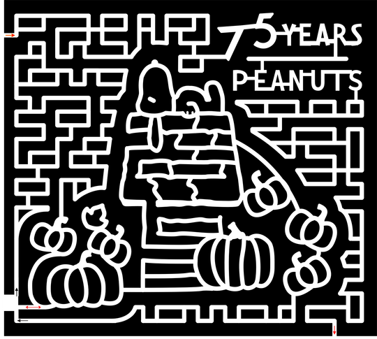 24_IL_Godfrey Snoopy, Peanuts, 75 Years, Pumpkins