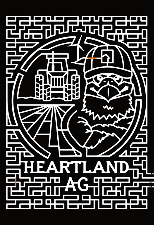 24_IL_Normal Eagle, Heartland AG, Tractor, Field, Hat