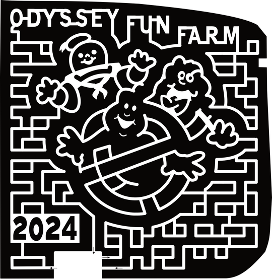 24_IL_TinleyPark Odyssey Fun Farm, Ghostbusters, Bread Man, 2024