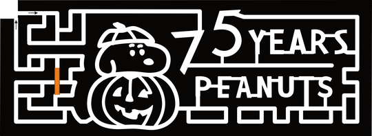 24_IN_Atlanta Snoopy, Peanuts, 75 Years, Logo