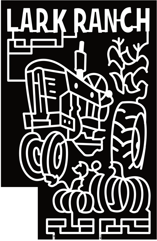 24_IN_Greenfield Lark Ranch, Tractor, Pumpkin, Corn