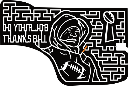 24_MA_Whitinsville Do Your Job, Thanks Bill, Football, Coach