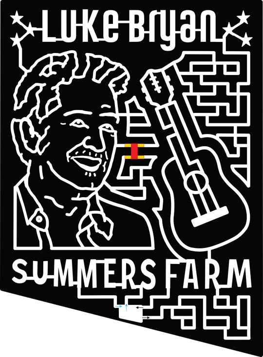 24_MD_Middletown Luke Bryan, Summers Farm, Face, Guitar