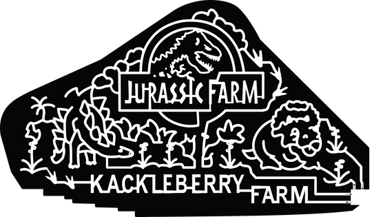 24_MI_Monroe Jurassic Farm, Kackleberry Farm, Dinosaur, Triceratops