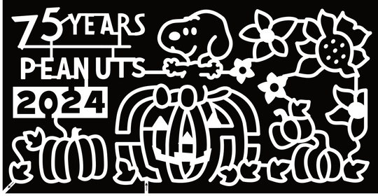 24_MO_Bourbon Snoopy, Peanuts, 75 Years, 2024, Pumpkin, Sunflower