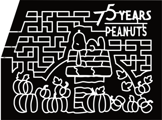 24_MO_Sikeston Snoopy, Peanuts, 75 Years, Pumpkin