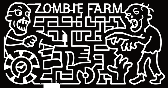 24_MO_Verona Zombie Farm, Zombie, Tractor, Hand