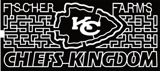 24_MO_Jefferson City Fischer Farms, Chiefs Kingdom, KC Logo, Chiefs