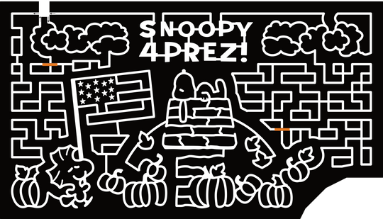 24_OR_Terrebonne, Snoopy 4 Prez, Woodstock, Flag, Pumpkin, Cloud