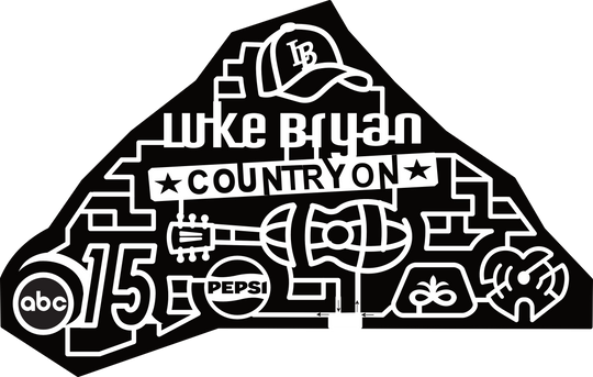 24_SC_Myrtle Beach, Luke Bryan, Country On, ABC 15, Pepsi, Guitar, Logo