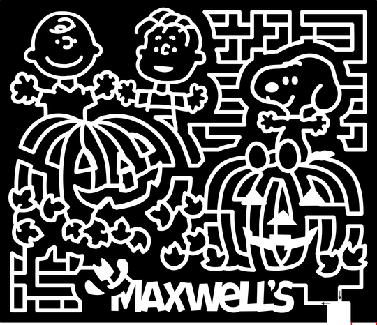 24_TX_Amarillo Snoopy, Maxwells, Charlie Brown, Pumpkin, Leaves
