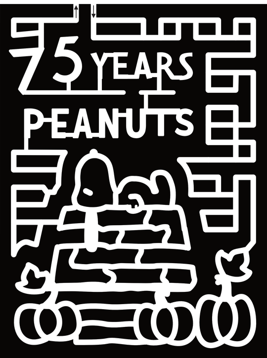 24_TX_Brookshire Snoopy, Peanuts, 75 Years, Pumpkins