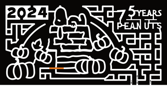 24_TX_San Angelo, Snoopy, Peanuts, 75 Years, 2024, Pumpkin