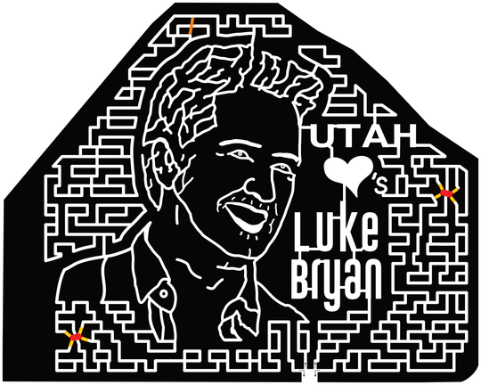 24_UT_Lehi, Utah Hearts Luke Bryan, Face, Heart