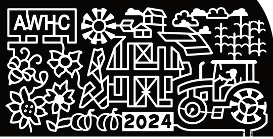 24_UT_Wellsville, AWHC, 2024, Tractor, Corn, Flower, Bee, Barn, Cloud, Windmill