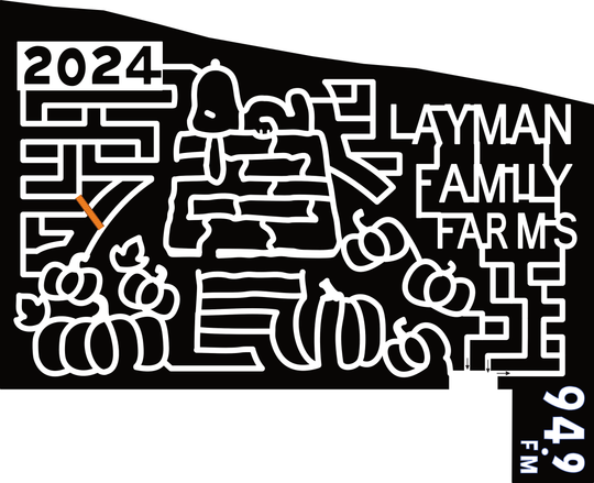 24_VA_Roanoke, Snoopy, Layman Family Farms, 2024, 94.9 FM, Pumpkin