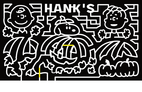 24_NY_Water Mill Hanks, SNoopy, Charlie Brown, Pumpkin, Leaves