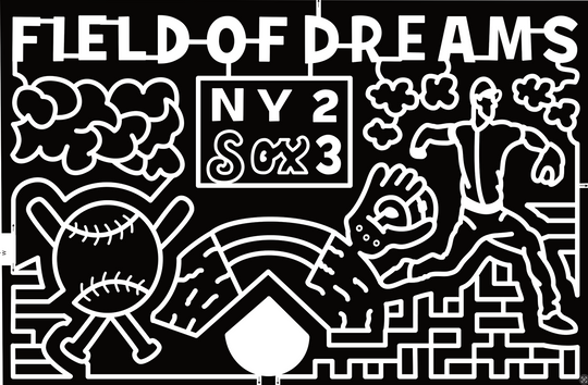 23_VT_Sutton Field of Dreams, NY 2, Sox 3, Baseball, Baseball Bat, Baseball Mit, Pitch, Field, Cloud, Base