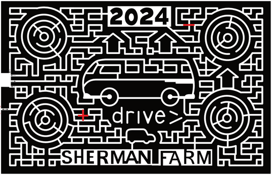 24_NH_Center Conway, Car, Van, 2024, Drive, Sherman Farm, Arrow