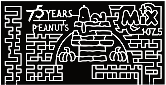 24_NM_Clovis Snoopy, Peanuts, 75 Years, Mix 107.5, Pumpkin