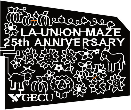24_NM_La Union 25th Anniversary, La Union Maze, GECU, Donkey, Sheep, Pumpkin, Flowers, Goat