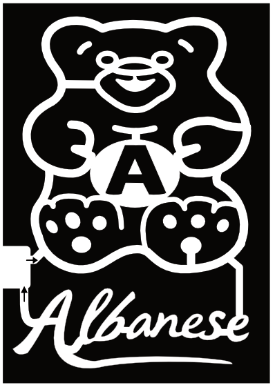 24_IN_Hobart Albanese, Bear, Logo