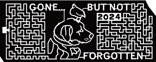24_WY_Lingle, Gone But Not Forgotten, 2024, Bird, Dog